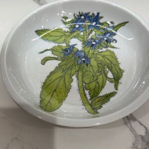 Floral Design Ceramic Bowl